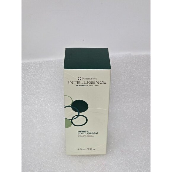 Arbonne Intelligence Herbal Foot Cream 4.3 Oz 121g For Soothing & Deep Hydration - Picture 1 of 1